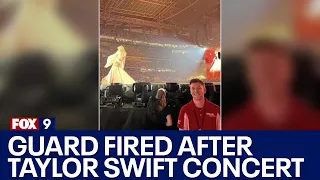 Minneapolis security guard fired after Taylor Swift concert