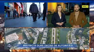 Stirile Kanal D (25.03.2021) - Haosul carantinarii Capitalei! Restrictii dure decise de autoritati!