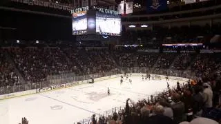 UConn Hockey Crowd vs #3 BC Final Seconds 11/4/14