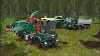 Farming Simulator 17 - Forestry and Farming on The Valley The Old Farm 025