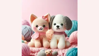 amigurumi dogs and cats (beautiful ideas)#crochet #amigurumi #knitted