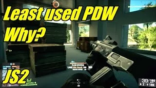 BF4 - Least used PDW | Too much vertical recoil? (JS2)