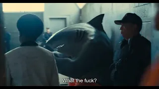 King Shark reading - Suicide Squad (2021)