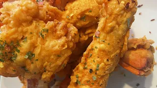 HOW TO FRY KING CRAB LEGS | Eat Spicy with Tee FRIED SEAFOOD RECIPE | FRIED KING CRAB RECIPE