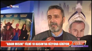 Adam mısın! filminin galasından çok özel görüntüler