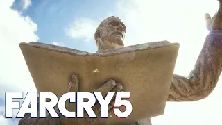 Far Cry 5 #8 Estatua Gigante de Joseph Seed, O Que Tem Dentro Dela(Gameplay Português PT BR PS4 PRO)