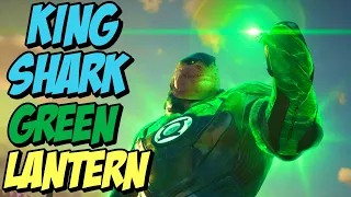 King Shark puts on Green Lantern Ring (Suicide Squad: Kill the Justice League)