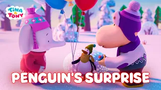 Tina & Tony 🐧 Penguin's Surprise 🤭 Best episodes collection 🔥 0+ | Cartoons for Children