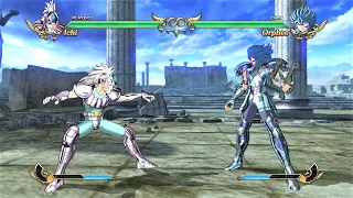 Saint Seiya: Soldiers' Soul - Hydra Ichi vs Lyra Orphee (Hardest AI)