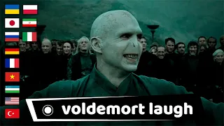 Voldemort laughs in different languages | Harry Potter