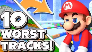 These Are The 10 WORST Mario Kart Tracks EVER!