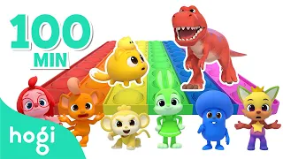 [BEST] Hogi's Popular Songs 2023 | Learn Colors & Sing Along | + Compilation | Hogi & Pinkfong