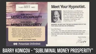 Barrie Konicov / Potentials Unlimited - "Subliminal Money Prosperity" (1978)