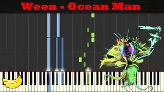 Ween - Ocean Man - Piano Tutorial (Synthesia)