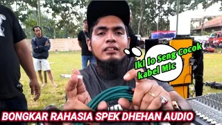 ngobrol spek dhehan audio live karanganyar - kabel seng cocok untuk mic dll