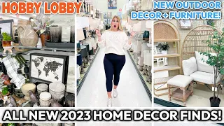 NEW HOBBY LOBBY *SPRING 2023* HOME DECOR FINDS | NEW Collections + Outdoor Decor & Patio Furniture!