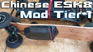 Chinese Offroad Electric skateboard 2019 🛠🔥 Extra Battery MOD for Long Range 🚀⚡💘