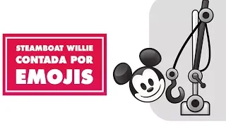 Steamboat Willie contado por emojis | Oh My Disney