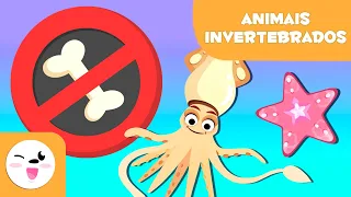 ANIMAIS INVERTEBRADOS - Artrópodes, moluscos, anelídeos, celenterados, equinodermes e esponjas