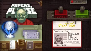 El PLATINO de PAPERS PLEASE me hizo XENÓFOBO