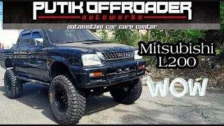 Mitsubishi L200 Drop kit with size 35 tires | Monster truck | Pao and Jo Channel