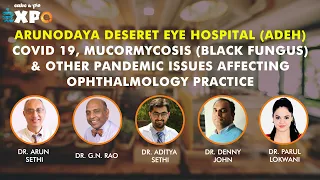 COVID-19, Black fungus, and Other Pandemic Issues Affecting Ophthalmology Practice