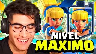 🤑SUBO LA DUQUESA DE DAGAS A NIVEL 15 Y NADIE PUEDE GANARME | MAZO IMPARABLE EN CLASH ROYALE