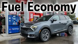 2023 KIA Sportage HYBRID - Fuel Economy Review + Fill Up Costs