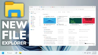 New File Explorer Coming in 2023 in Windows 11 (How it looks)