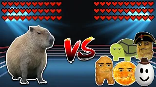 Giant Capybara vs All Gegagedigedagedago! Meme battle