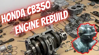 Revive a Beloved Classic: Watch This Vintage Honda CB350 Engine Rebuild!
