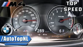 2018 BMW M4 COMPETITION ACCELERATION & TOP SPEED 0-289km/h by AutoTopNL