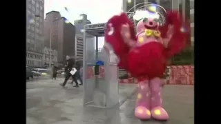 Mr Blobby in New York