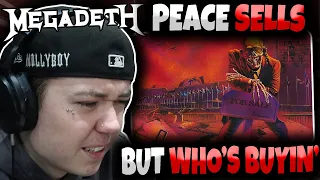 HIP HOP FAN'S FIRST TIME HEARING 'Megadeth - Peace Sells' | GENUINE REACTION