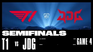 JDG vs. T1 - Game 4 | SEMIFINALS Stage | 2023 Worlds | JDG Intel Esports Club vs T1 (2023)