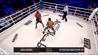 Floyd Mayweather Vs Don Moore Full Fight Highlights KO 2022 HD