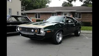 1973 American Motors AMC AMX Javelin 401 Survivor in Green on My Car Story with Lou Costabile