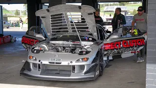 LOUD 20B Turbo FD RX-7 at Rotary Revival 2022