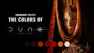 The colors of Dune: Part Two (2024)