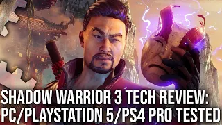 Shadow Warrior 3 Tested on PS5/PC/PS4 Pro: The Digital Foundry Tech Review