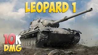 Leopard 1 - 5 Kills 10K DMG - Almost! - World Of Tanks