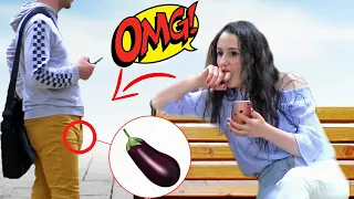 BONER PRANKS IN PUBLIC | GIRLS BEEN SURPRISED