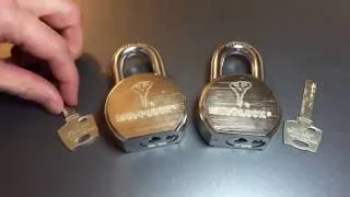 [189] Two Mul-T-Lock TSR-25 Padlocks Picked in a Row and Gutted
