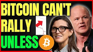 "Bitcoin Can NOT Rally UNLESS ..." | Mike Novogratz Bitcoin