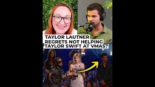 Taylor Lautner REGRETS NOT Helping Taylor Swift At the 2009 VMA's When Kanye West Interrupted Her?