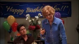 Two and a Half Men - Alan's 40th Birthday Party [HD]