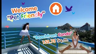 Pet Friendly Beachfront Condo in Hua Hin, THAILAND | บ้านแสงจันทร์ คอนโด ติดหาดหัวหิน