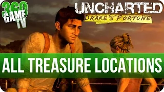 Uncharted Drake's Fortune - All Treasure Locations (Collectibles Guide - All Collectibles Trophies)