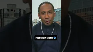 How we feeling about Stephen A.'s chain? 😅 #shorts