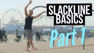 Slackline Basics for Beginners with Antranik (Part 1/2)